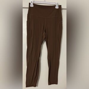lululemon Align Brown Leggings With Pockets